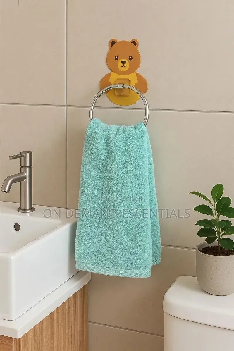 Self-Adhesive Free Punching Towel Hook