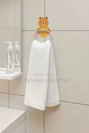 Self-Adhesive Free Punching Towel Hook