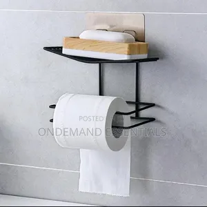 Wall Mounted Wrought Iron Tissue Holder