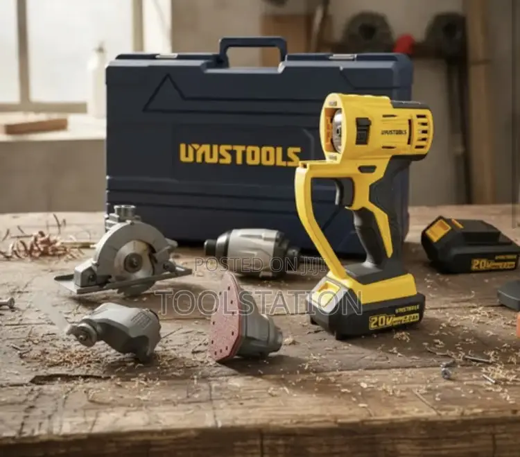Cordless 7 In1 Drill/Driver/Saw/Circular/Sander/Work Light/Multi- Tool