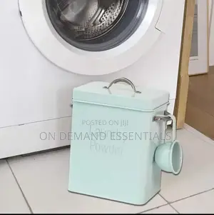 Alloy Laundry Powder Tin Comes With a Scoop