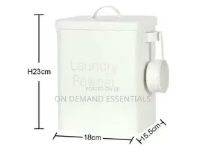 Alloy Laundry Powder Tin Comes With a Scoop