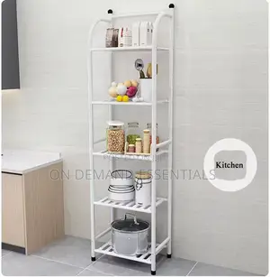 5 Tier Metallic Rack
