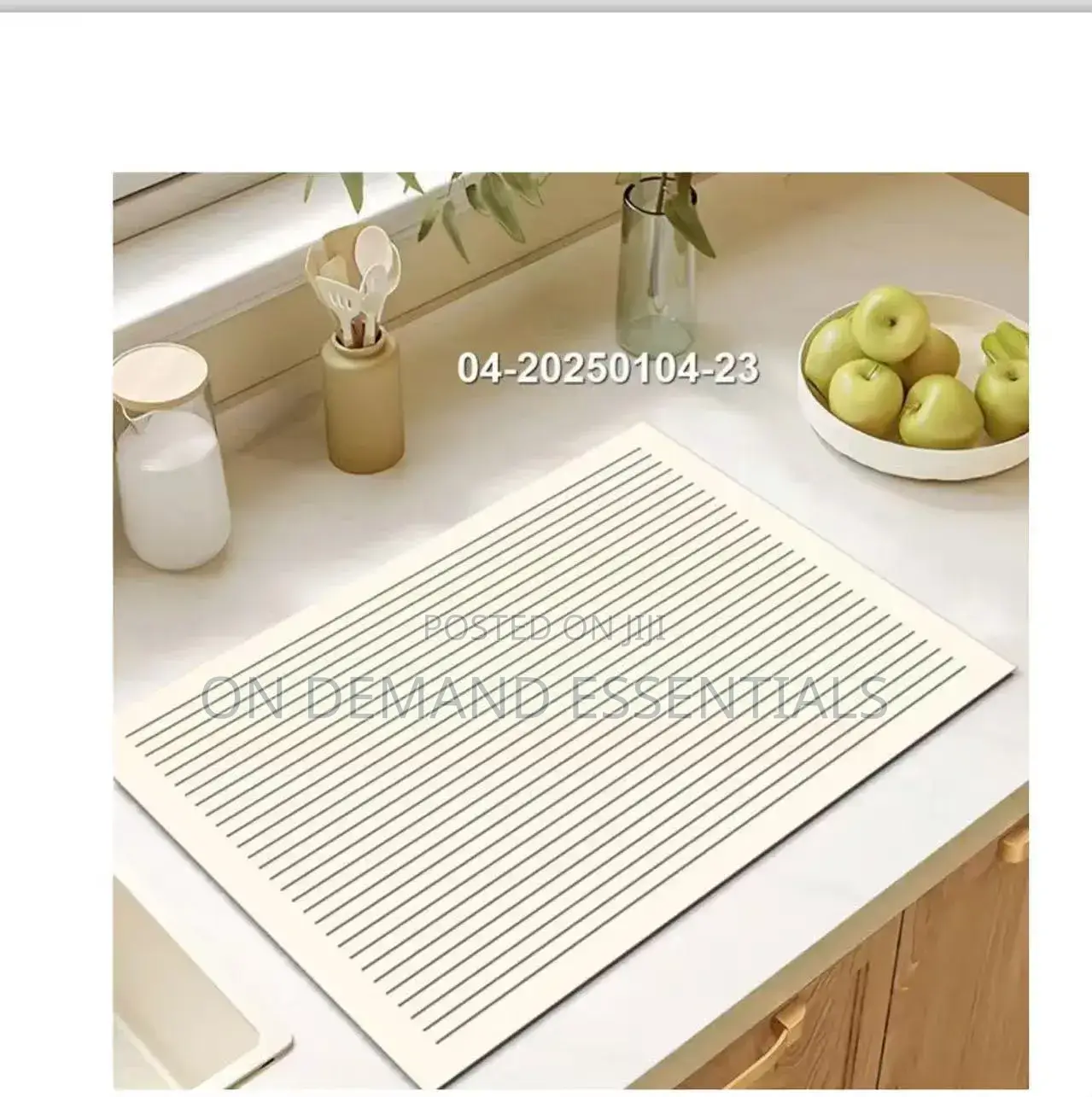 Super Absorbent Nonslip Drain Dish Drying Mat
