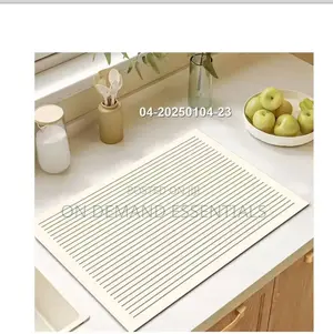 Super Absorbent Nonslip Drain Dish Drying Mat