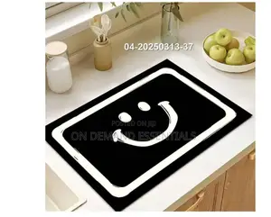 Super Absorbent Nonslip Drain Dish Drying Mat