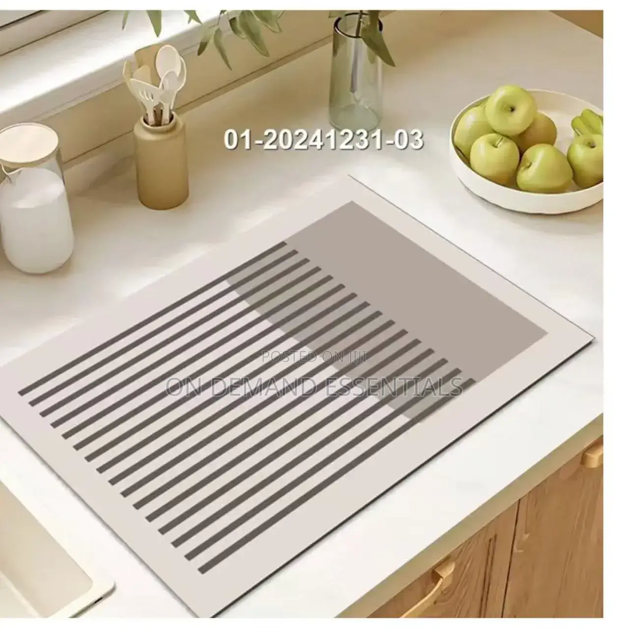 Super Absorbent Nonslip Drain Dish Drying Mat