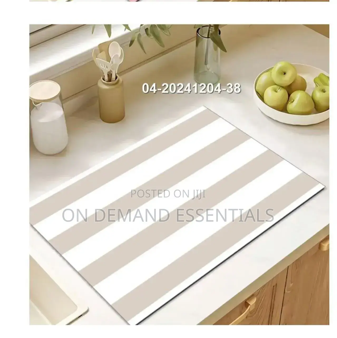 Super Absorbent Nonslip Drain Dish Drying Mat