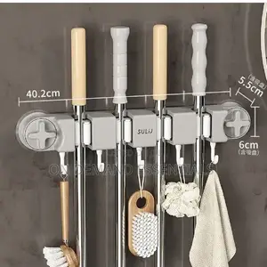 Non Slip Wall Mounted Mop Holder