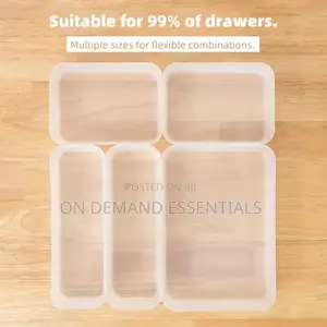 4 PC Multi Size Drawer Storage
