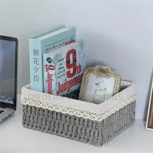 Woven Paper Rope Baskets