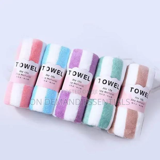 Luxury Bulk Reusable Microfiber Coral Fleece Towel Size 35*75 Cm - thumbnail 2