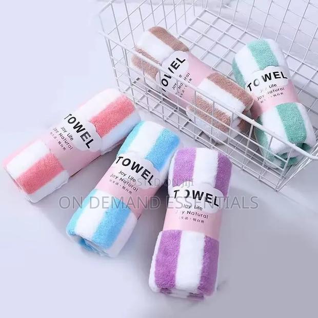 Luxury Bulk Reusable Microfiber Coral Fleece Towel Size 35*75 Cm - thumbnail 3