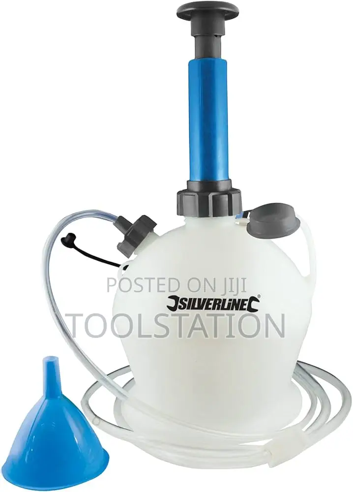 Oil Fluid Extractor Pump 4l(104616) Silverline Heavy Duty