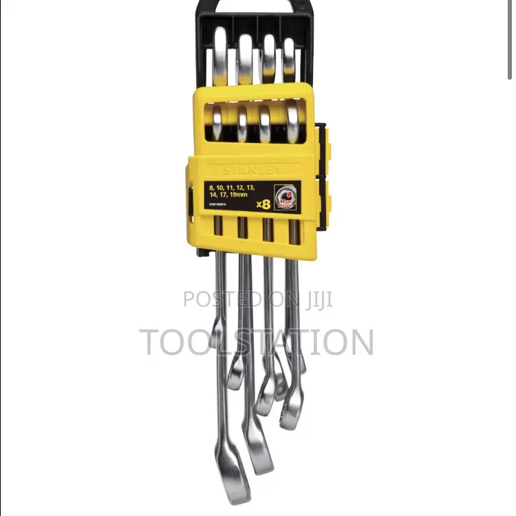 Combination Spanner Set Metric 8-PCS 8-19mm (Stmt78099-8) Stanley