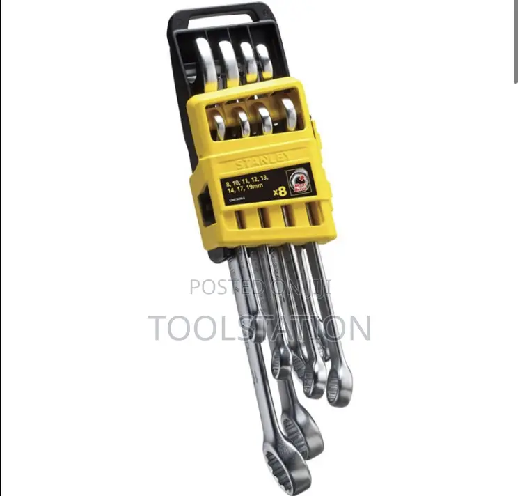 Combination Spanner Set Metric 8-PCS 8-19mm (Stmt78099-8) Stanley
