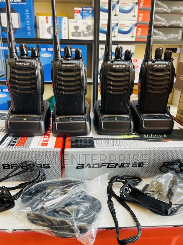 4 PCS BF-888s Walkie Talkies 5km Range - main view