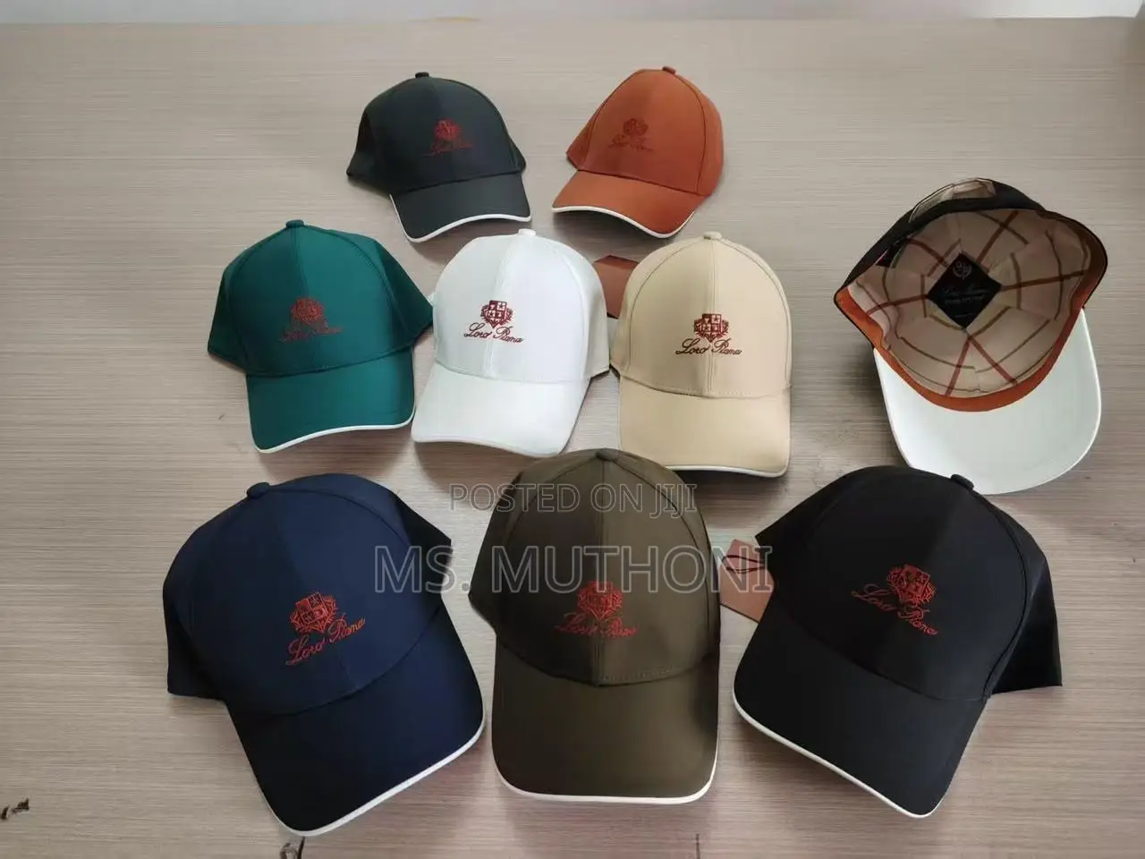 Premium Loro Piana Baseball Caps,