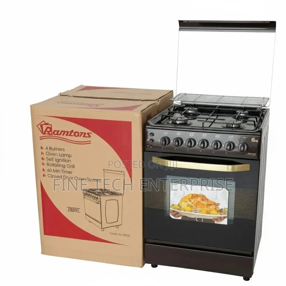 55*60 Ramtons Full Gas Standing Cooker .