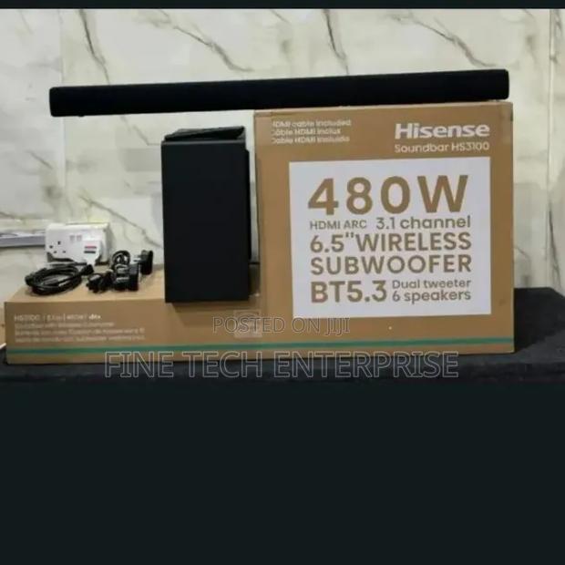 Hisense Hs3100 3.1ch 480w Wireless Soundbar - thumbnail 2