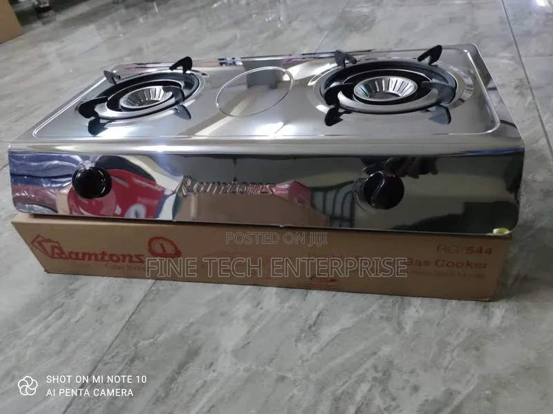 Ramtons Rg/544 Double Burner Gas Cooker