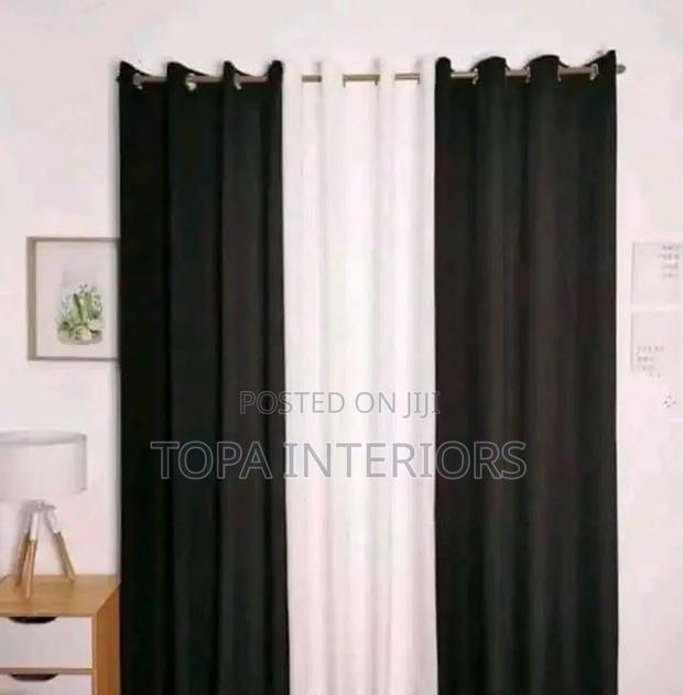 Black Rings Curtains for New House