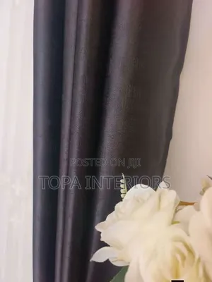 Block Light With Grey Blackout Rings Curtains for Bedroom