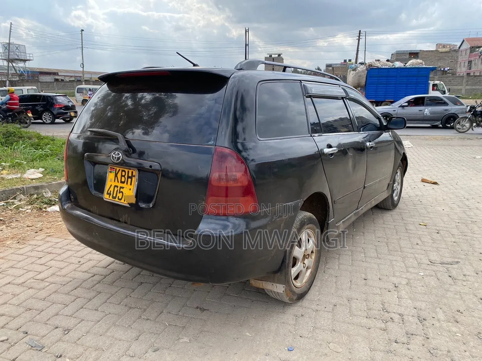 Toyota Corolla Fielder 2002 Black