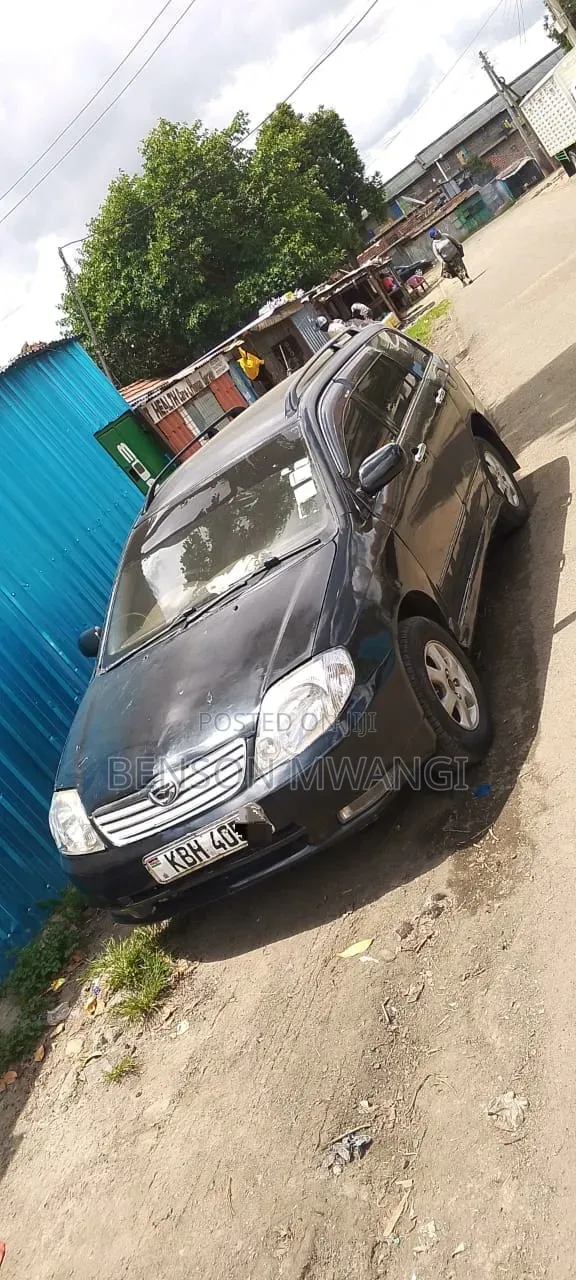 Toyota Corolla Fielder 2002 Black
