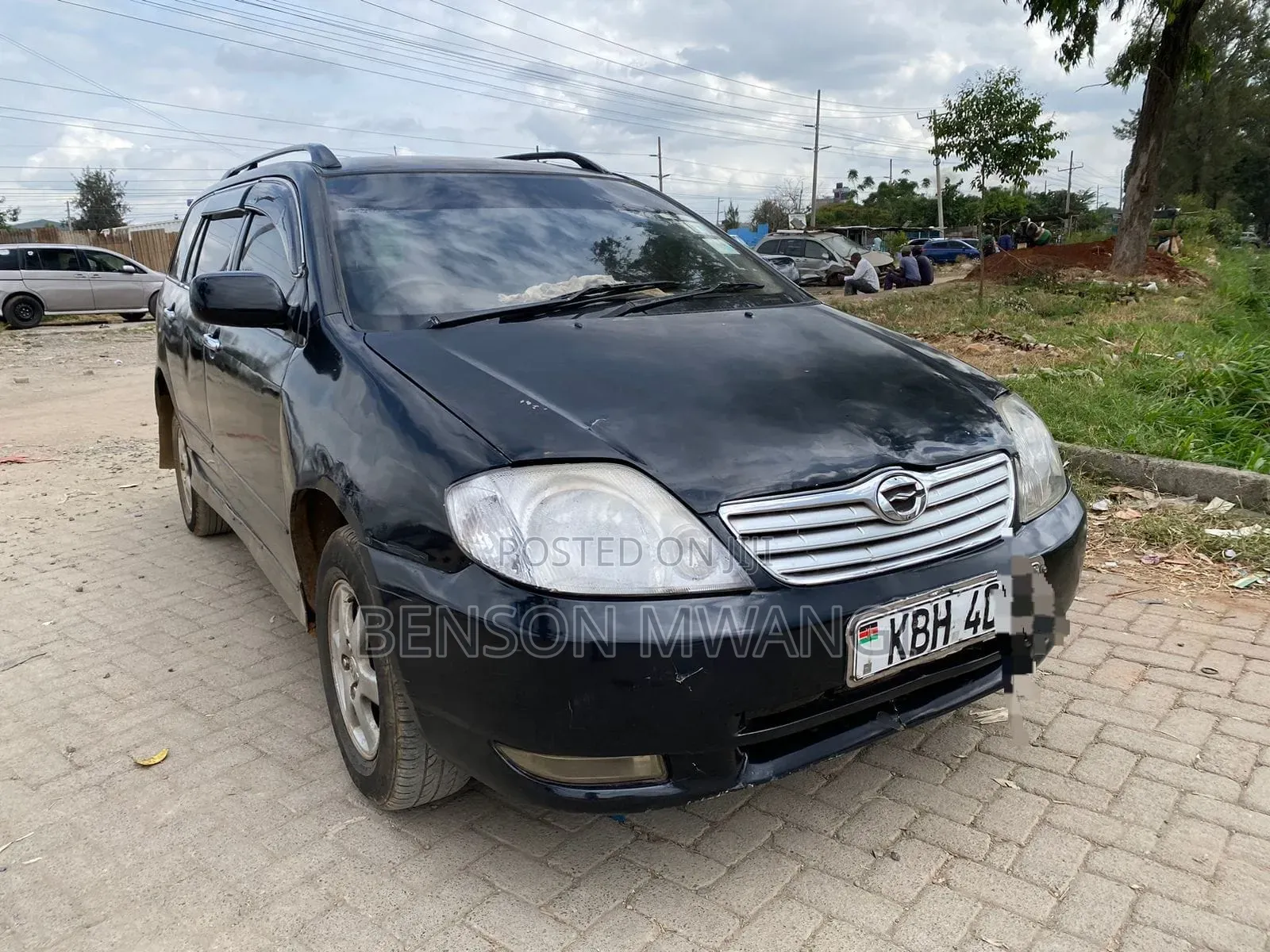 Toyota Corolla Fielder 2002 Black