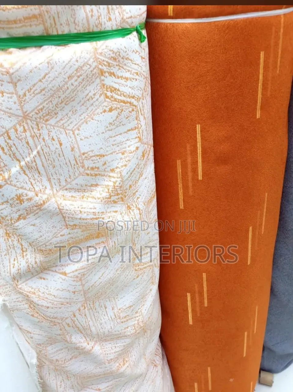 Orange Curtains That Brings Ambience to Your Space