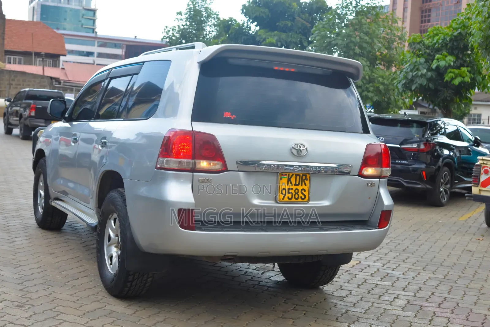 Toyota Land Cruiser 2012 Silver