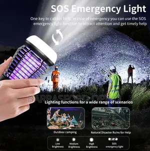 Mosquito and Insects Killer Lamp Portable and Rechargable
