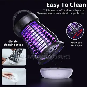 Mosquito and Insects Killer Lamp Portable and Rechargable