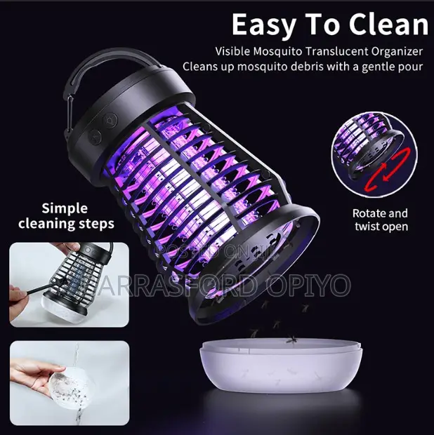 Mosquito and Insects Killer Lamp Portable and Rechargable