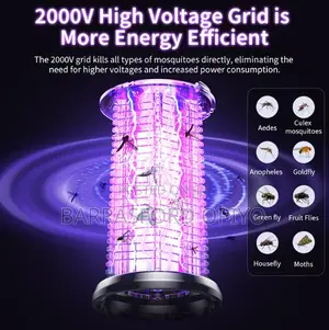 Mosquito and Insects Killer Lamp Portable and Rechargable