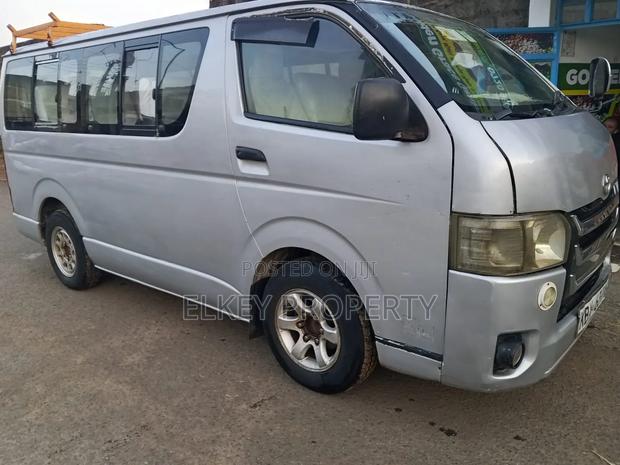 Toyota HiAce 2008 Silver - thumbnail 13