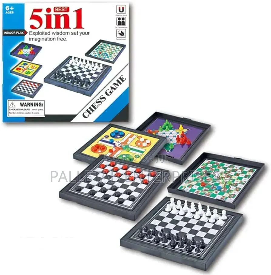 5 in 1 Board Game Big
