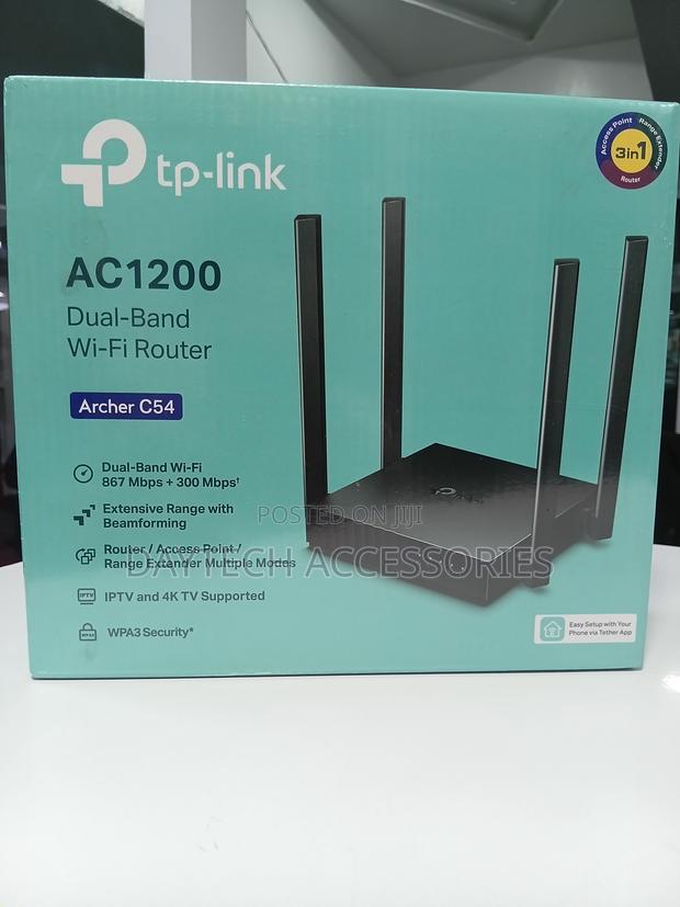 This Is a TP-Link Archer C54 AC1200 Dual-Band Wi-Fi Router. - thumbnail 2
