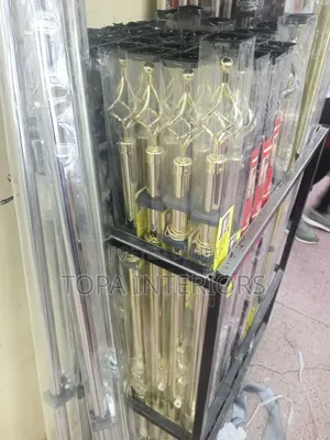 Affordable Adjustable 2m Double Window Curtain Rodss With Accessories