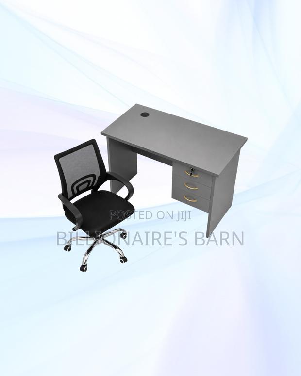 Practical 1m Desk and Secretarial Mesh Chair for Practical Work - thumbnail 2