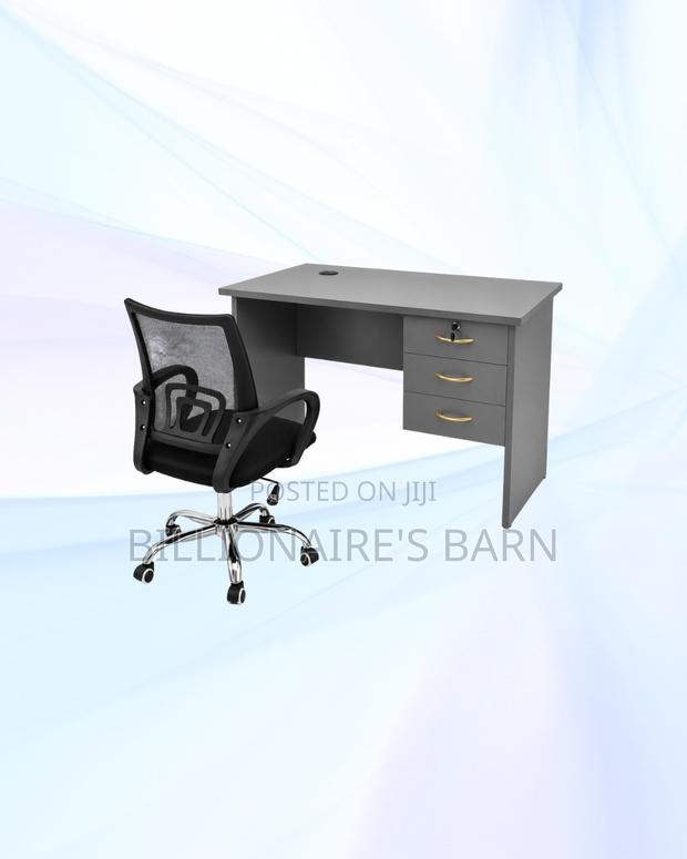 Practical 1m Desk and Secretarial Mesh Chair for Practical Work - thumbnail 4