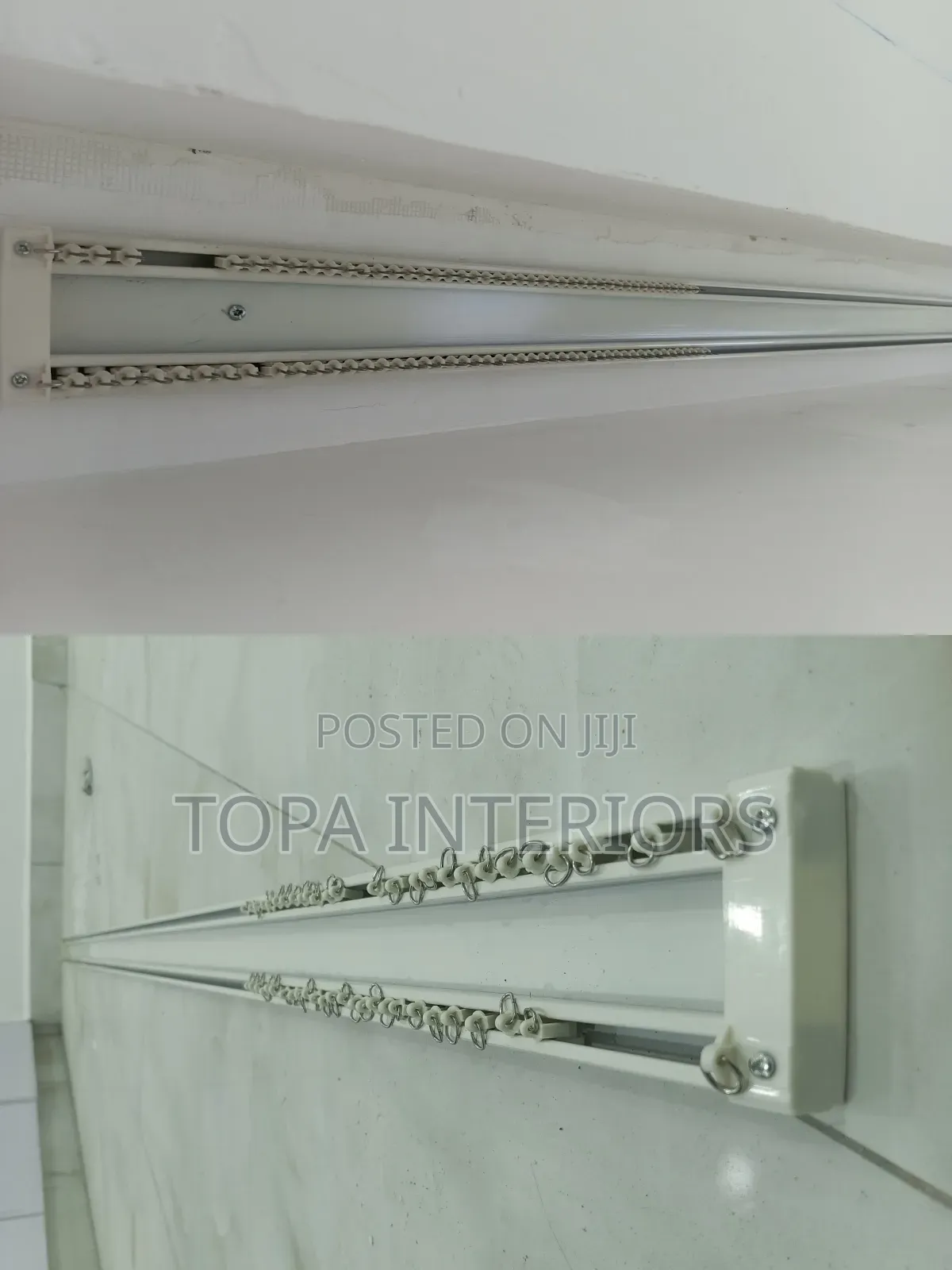 Double Rail Aluminium Curtain Track
