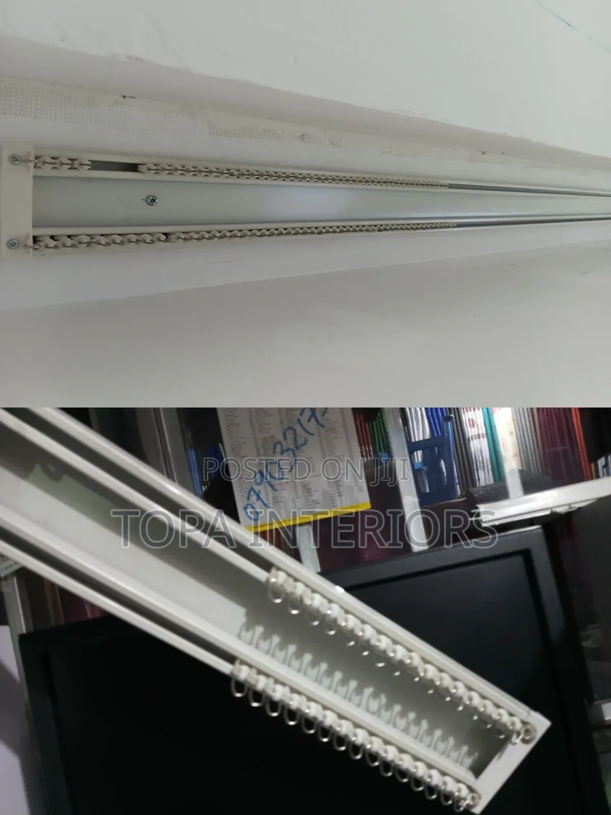 Double Rail Aluminium Curtain Track