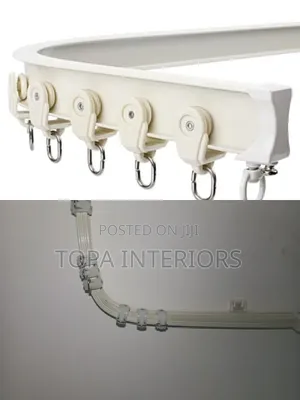 Bendable Rail Aluminium Curved Curtain Track