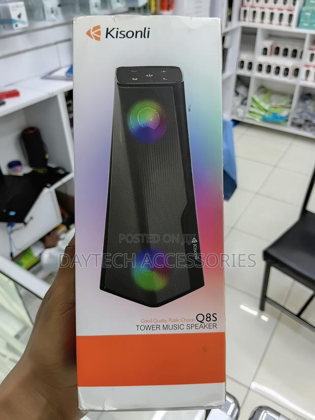 Kisonli Q8S Bluetooth Speaker (Light Emitting)