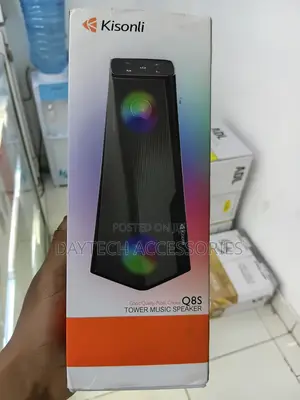 Kisonli Q8S Bluetooth Speaker (Light Emitting)