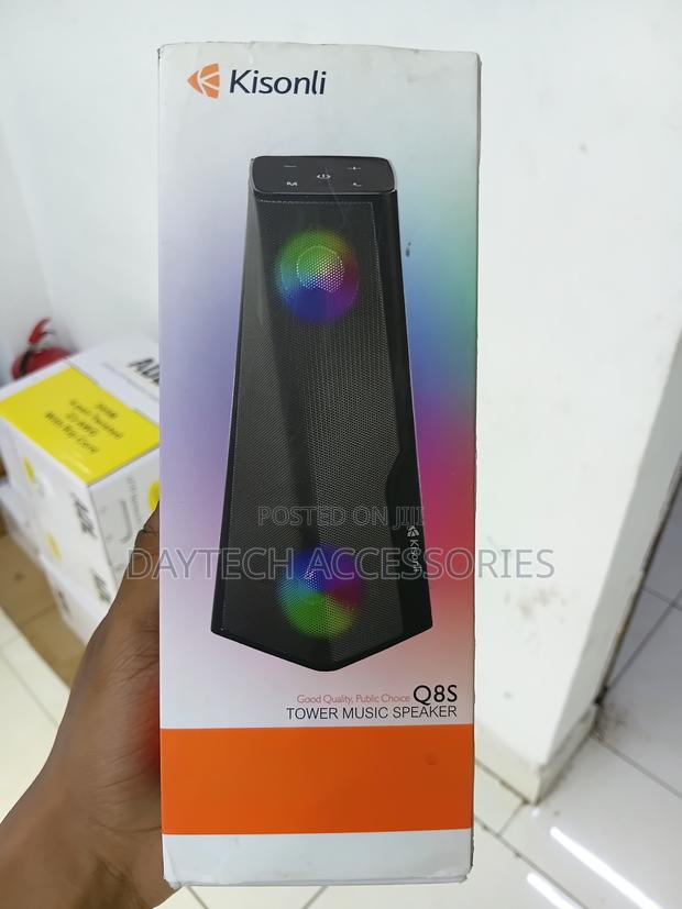 Kisonli Q8S Bluetooth Speaker (Light Emitting) - thumbnail 3