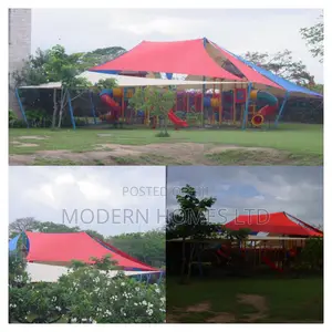 Beat the Heat in Style! Playground Shade Sail Canopy | UV Protection