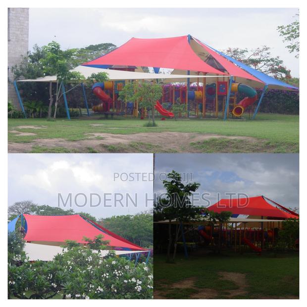 Beat the Heat in Style! Playground Shade Sail Canopy | UV Protection